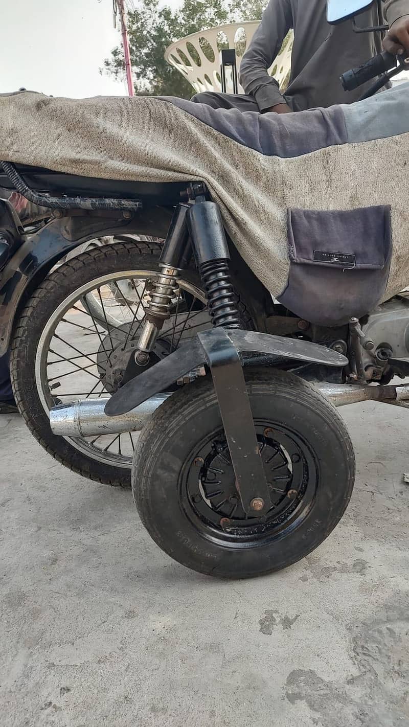 Side support wheels 2