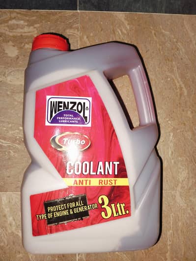 WENZOL turbo coolant 3 litre hi quality