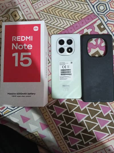 Redmi Note 15 8/128 full box just Box open