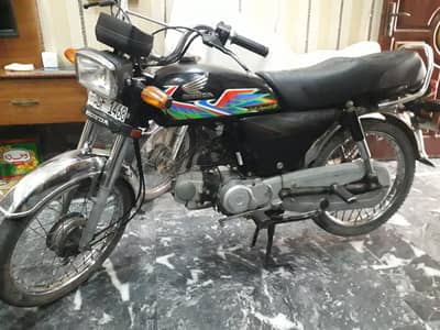 Honda CD70 good condition urgent sale