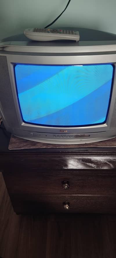 LG TV with remote