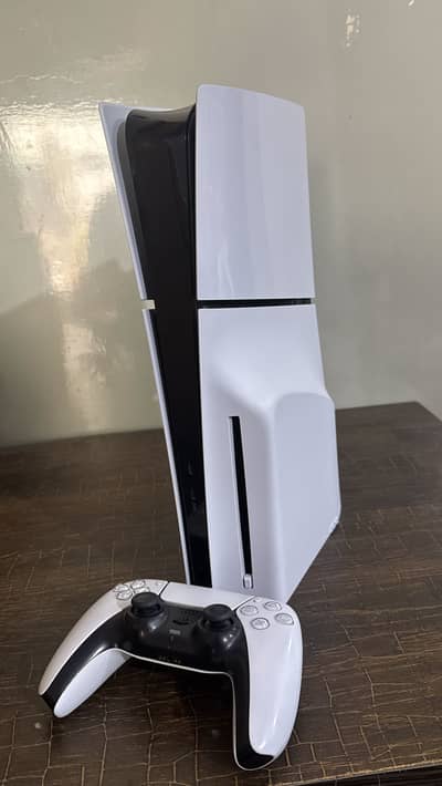 PS5 Slim Disc Edition 1TB Gaming Console –
