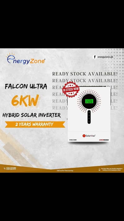 Falcon Dual Ultra 6KW inverter is available