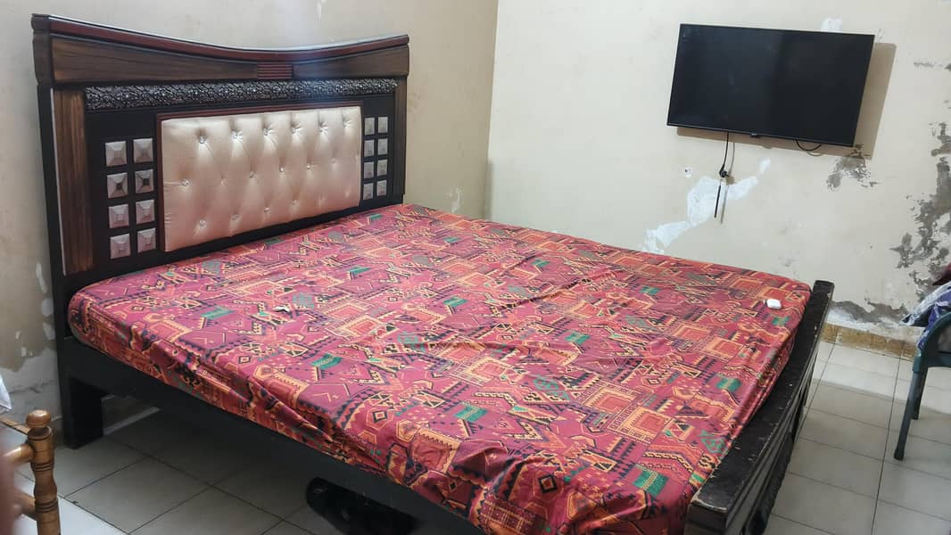 slightly used bed 1