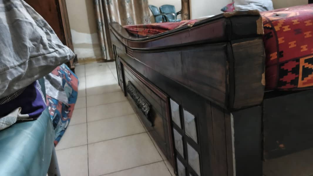 slightly used bed 3