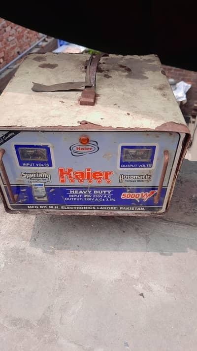 Haier Automatic voltage stabiliser available sale