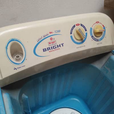 Bright BH-5200 Top Load  washing machines good working No Any Repair