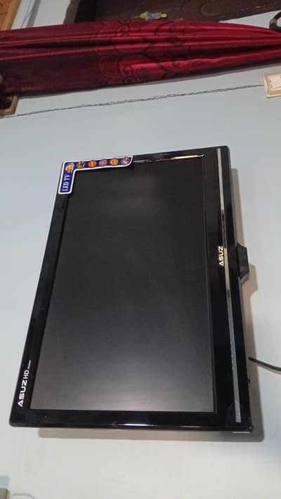 Asuz HD 24 inches android LED with box and accessories.