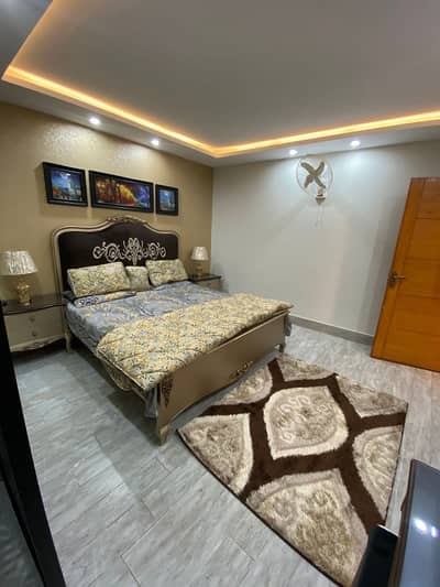 Upper Portion Of 10 Marla Furnsihed House Available For Rent In Bahria Town Lahore
