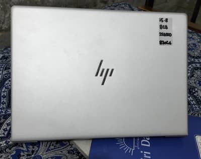 hp laptop i5 8th generation 8gb 256ssd excellent performance