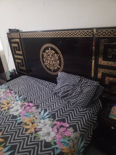 Bed Set with side tables