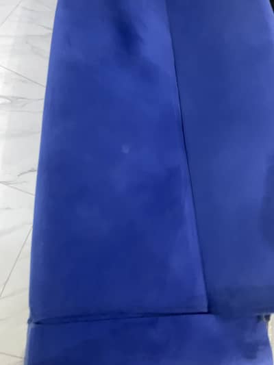 Sofa-kam bed Blue colour supreme diamond foam