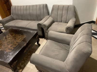 5 seater sofa set ( 3+1+1 )