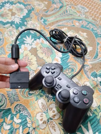 Original Sony PlayStation PS2 Dual Analog Wired Controller – Black