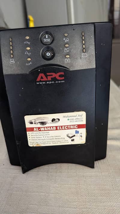 APC ups 1500 watts 10/10 condition