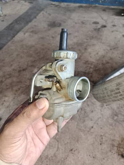 Hero long slide DC 70 carburator, good average and good condition