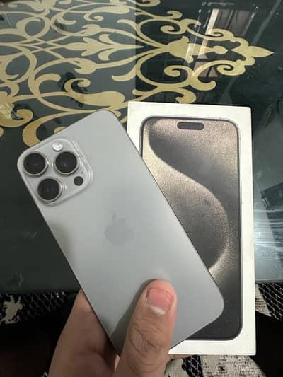 iPhone 15 Pro Max Pta Approved 256 gb