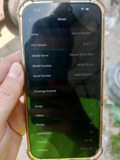 Apple iPhone 16 Pro Max JV black 512 for sale