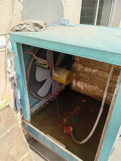 The lahori air cooler is up for sale without fan motor.