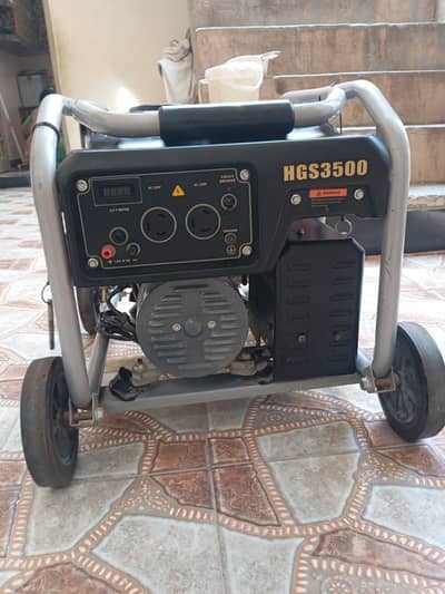 Hyundai HGS 3500 Petrol & Gas Generator|Brand new condition|