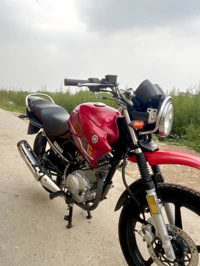 Ybr 125 g 2022 Model all Punjab number