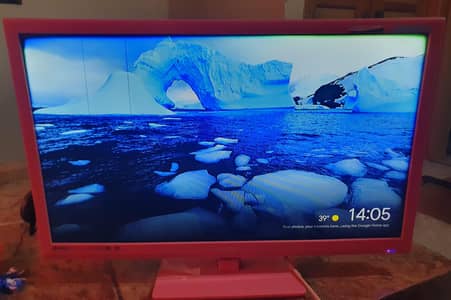 ALBA 24" LED TV  with Google chromecast