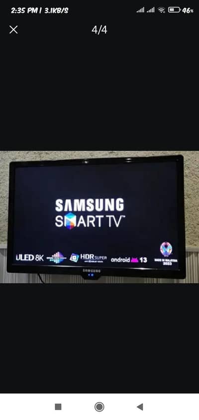 Samsung smart led TV 26"
