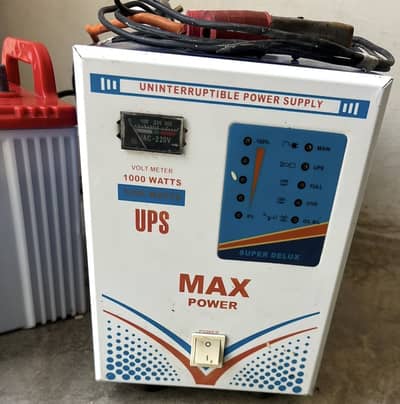 UPS and battery good condition call 03479812286