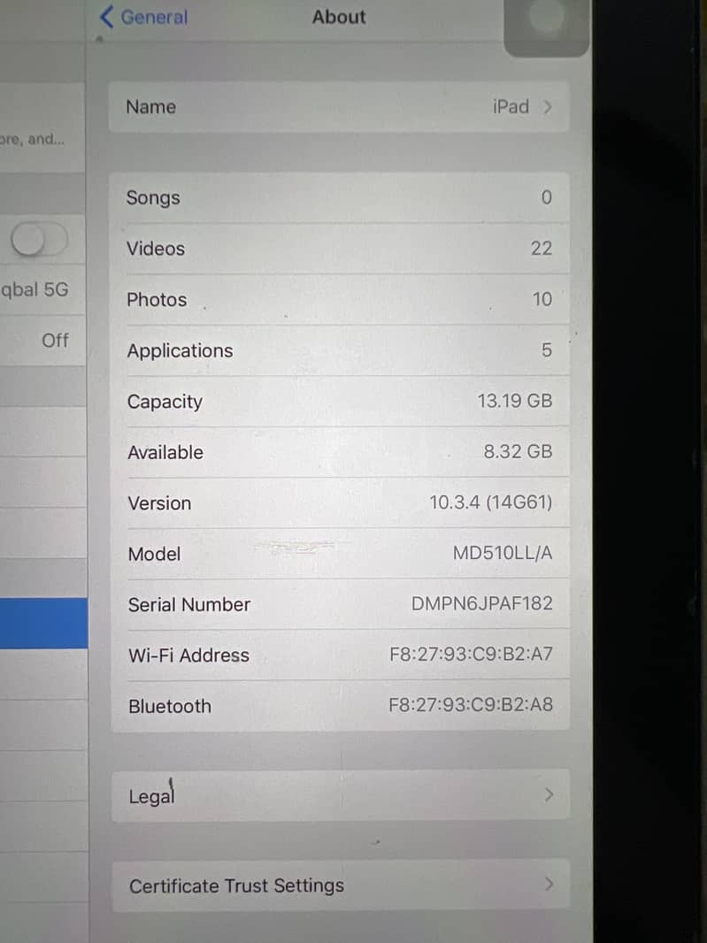 Ipad 4th generation 2