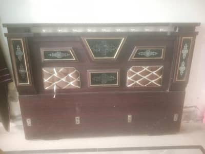 Bed + Side Table + Dressing Table