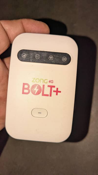 Zong 4G Bolt+ Portable WiFi Device (Working Condition)