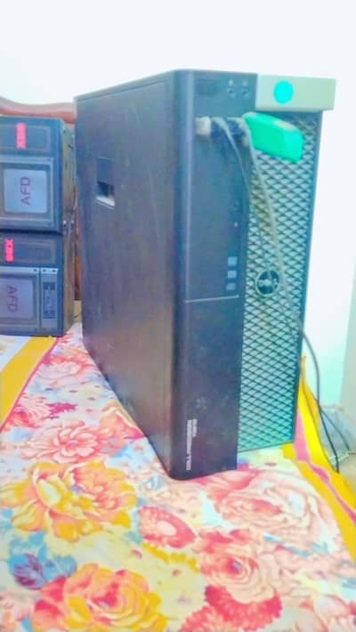 Dell PC Xeon E5 + 27” Monitor | SSD Setup | Full Working Condition
