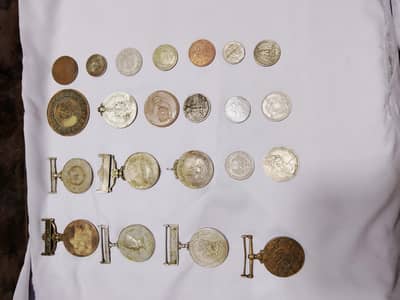Old Rare Coins & Vintage Medals Collection | Antique Collectibles
