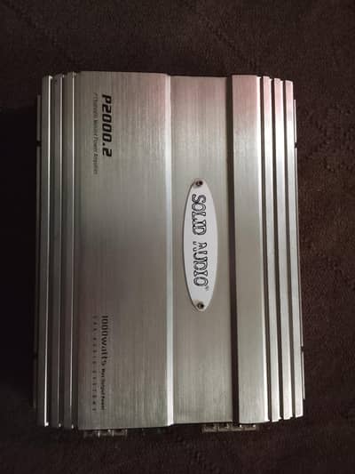 Solid Audio amplifier