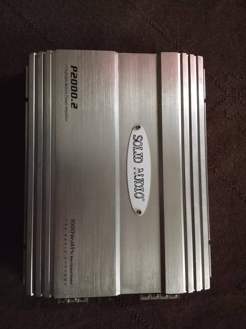 Solid Audio amplifier 0