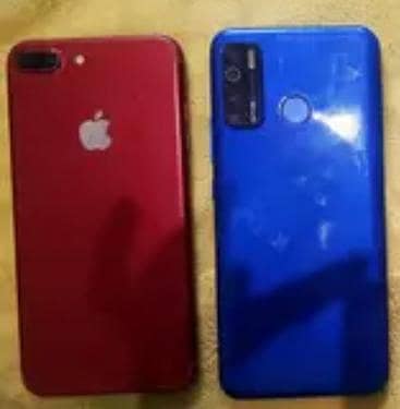 Iphone 7 Plus,Tecno Camon 15