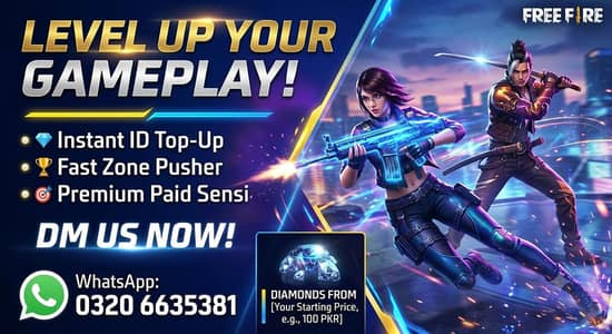 frefire top up, zone pusher, paid sensi, available