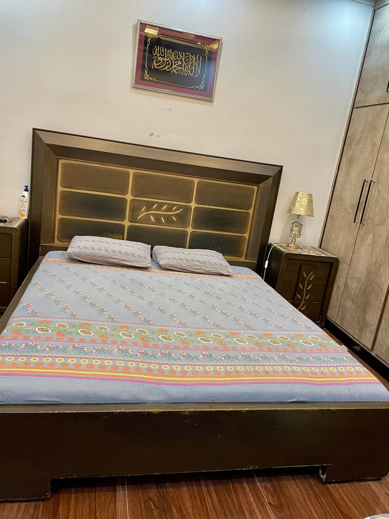 Solid Down Bed For Sale Without Mattres 3