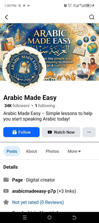 Facebook Page Sale