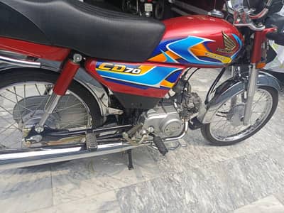 Honda CD70 2026 Model 6k Driven Biometric Available
