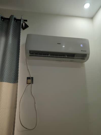 brand ac haier ac 1.5 ton 10/10 condition , best cooling