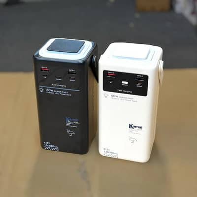 130,000mAH PD 60W LED Powerbank
