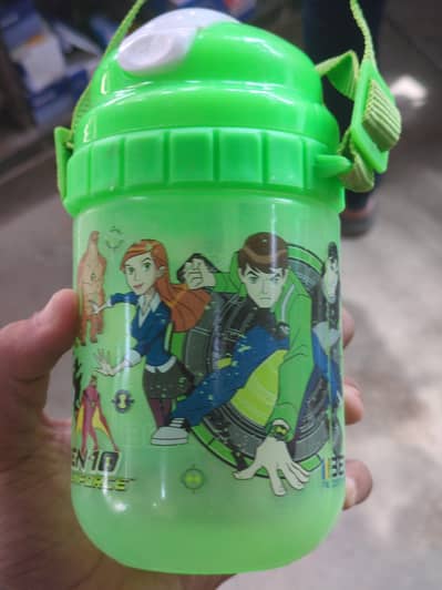 plastic water bottle