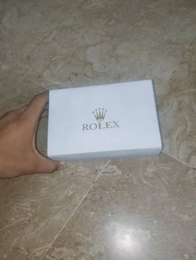 Rolex Silver chain