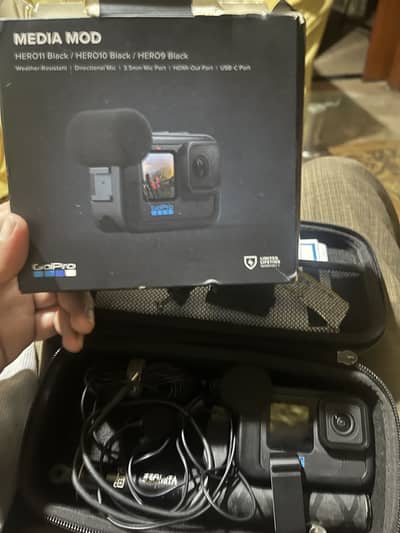 Gopro 10 With Media Mode & Mic Sd 128Gb