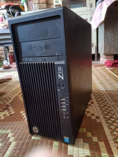 Core i7 4th Gen + 24 inches LG LED - HP Z230 Workstation Gaming PC