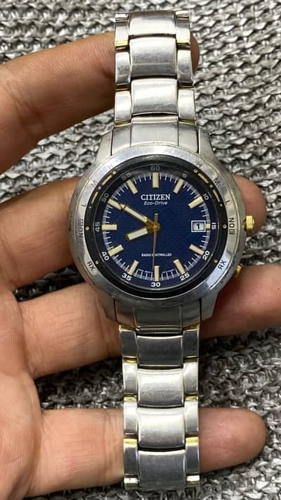Citizen eco drive radio controlled