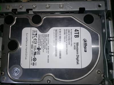 4tb dahua western digital surveillance hard drive  with 100  health
