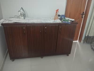 Cabinet / Iron Stand