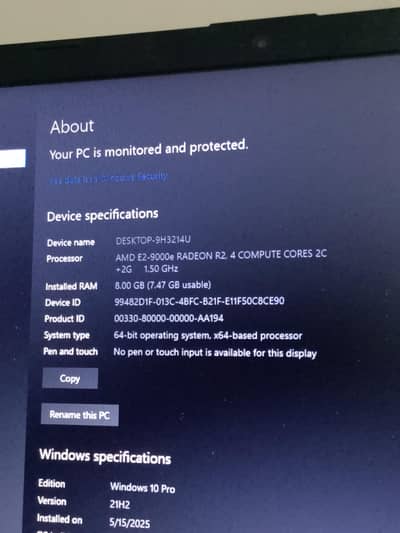 HP laptop